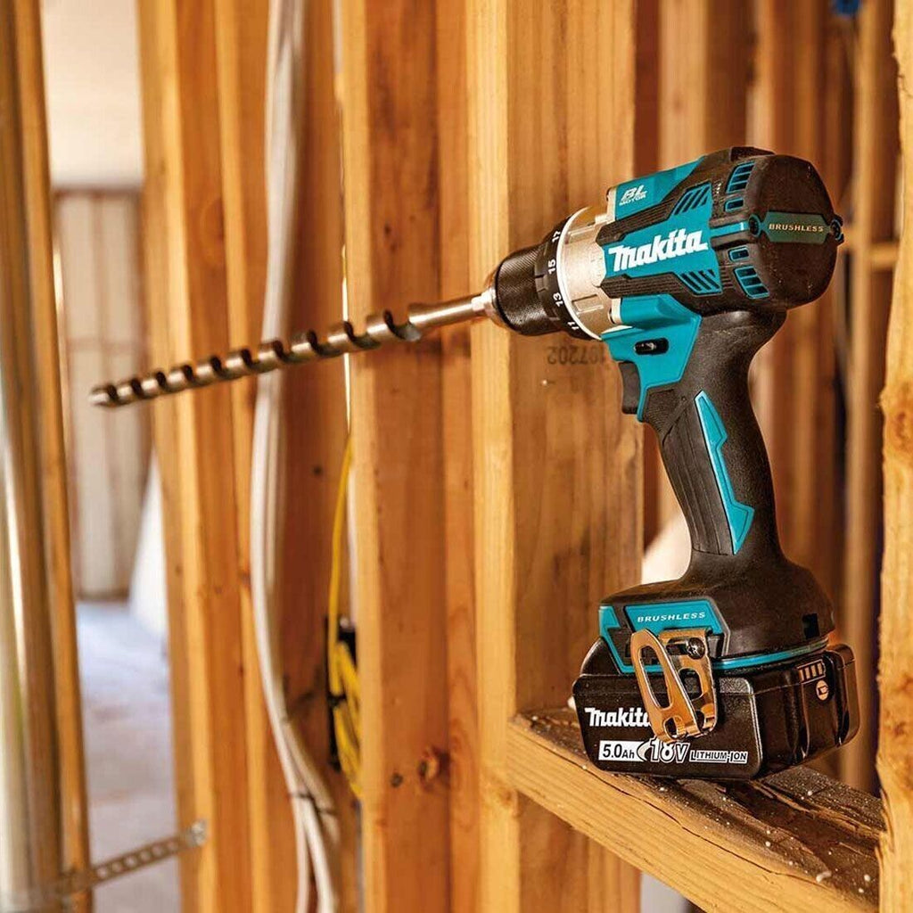 Makita Combi Drill DHP489Z 18V LXT Hammer Driver Drill Body only Gold