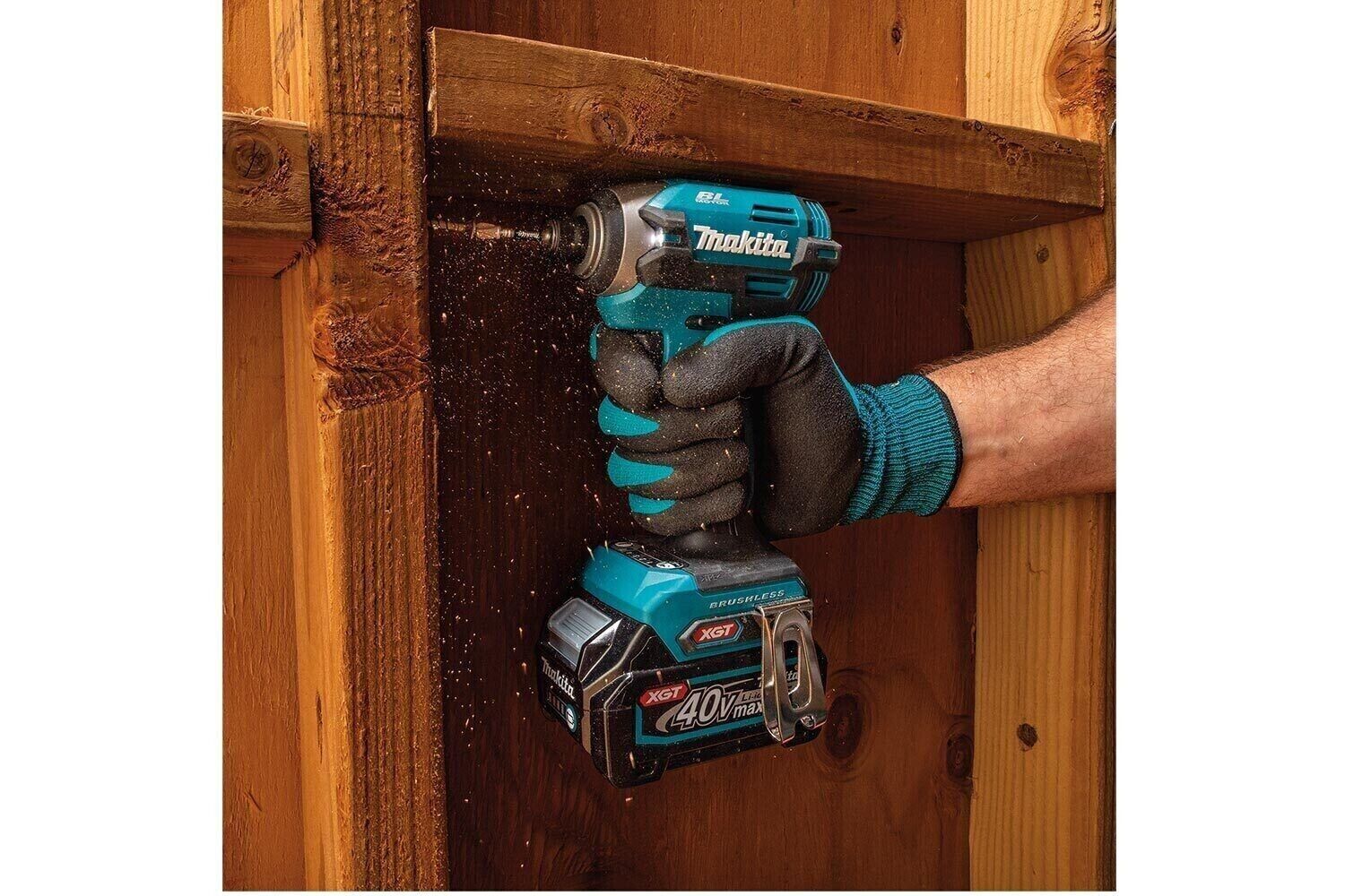 Makita 40v Impact Driver TD003GZ Brushless 210Nm XGT Body only Gold