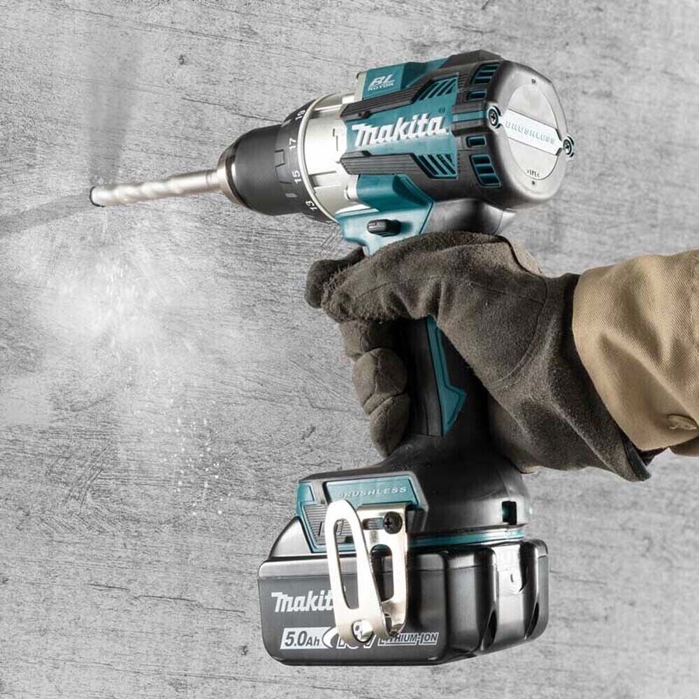 Makita Combi Drill DHP489Z 18V LXT Hammer Driver Drill Body only Gold
