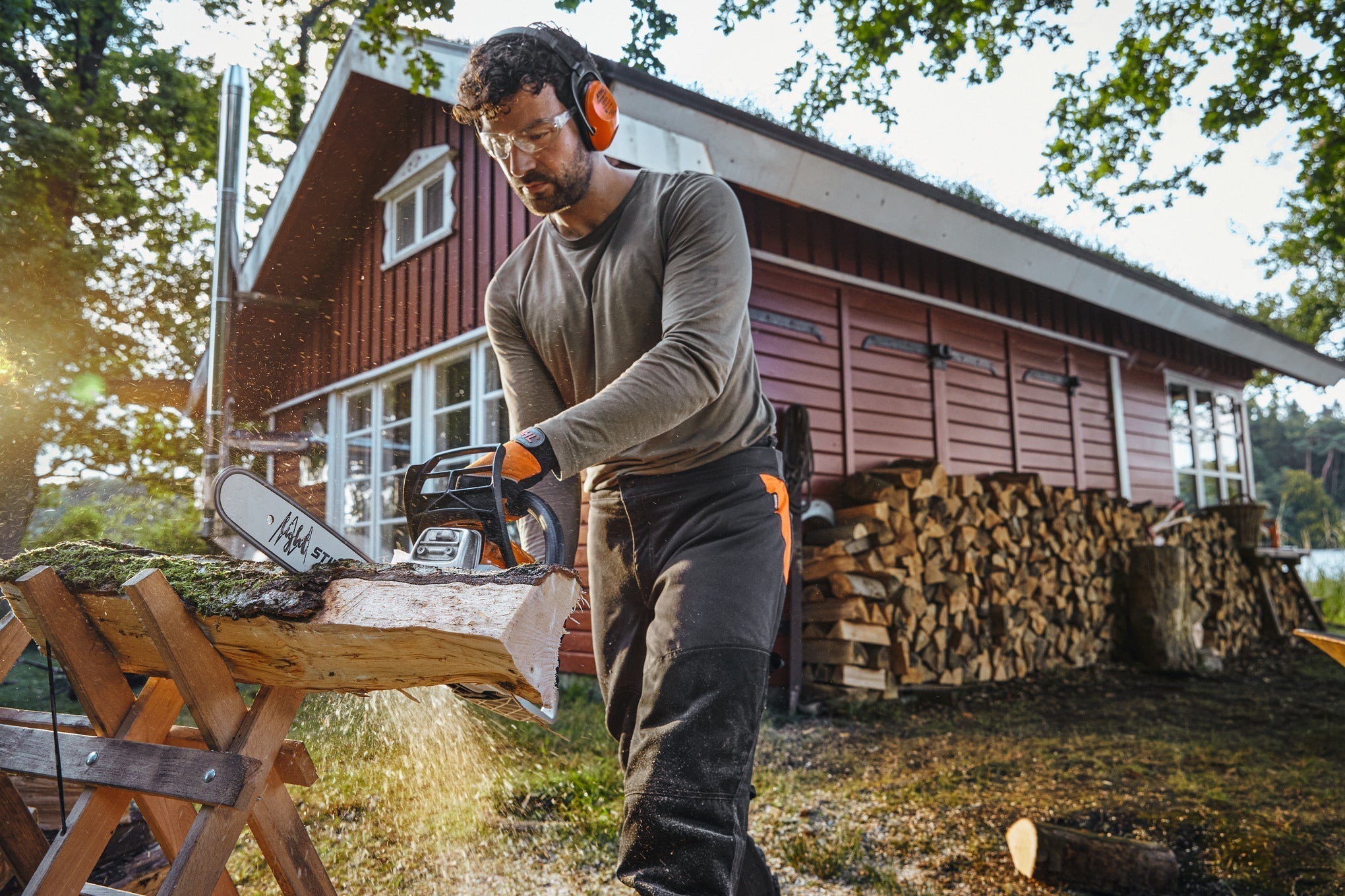 STIHL Benzin-Kettensäge MS 162