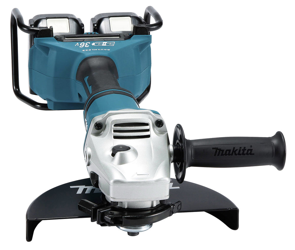 Makita DGA900Z 18v/36V 230mm Brushless Angle Grinder Body Only Silver